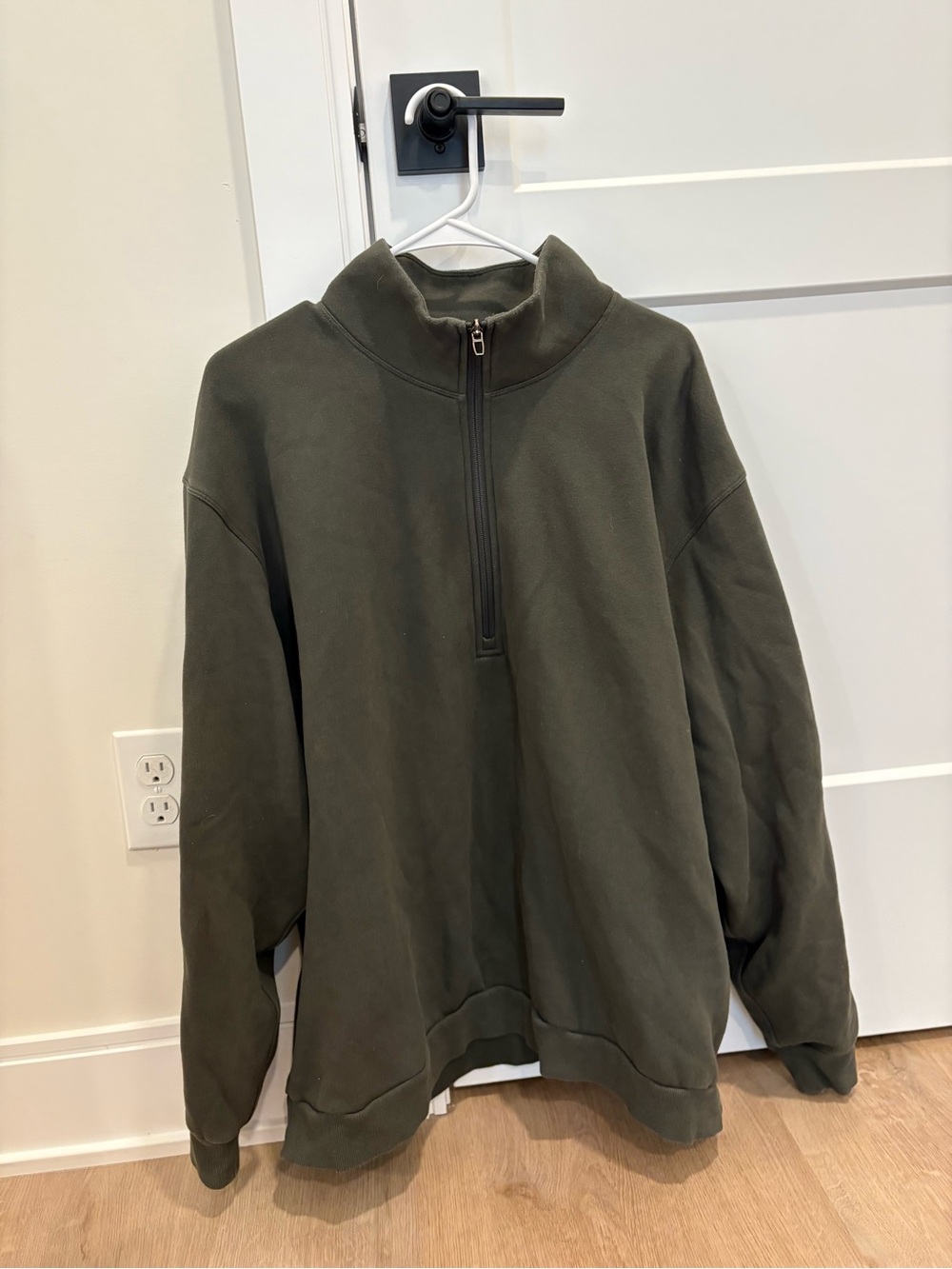 Men’s Lululemon Steady State Half Zip in Green